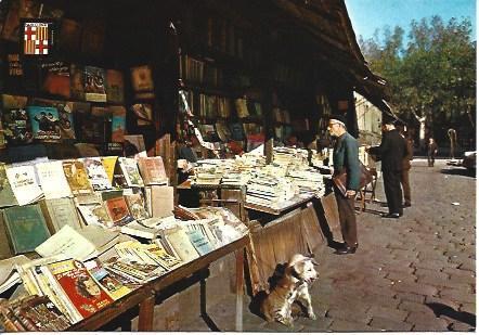 POSTAL A2246: Mercado de libros en Barcelona