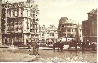 POSTAL A2296: Leon. Plaza de la Libertad