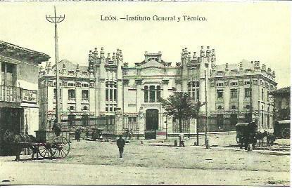 POSTAL A2308: Instituto General y Tecnico de Leon
