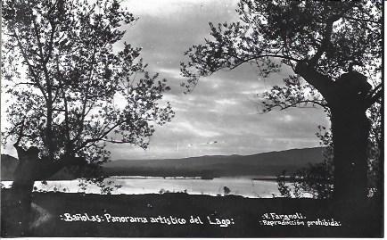 POSTAL A1876: Lago de Banyoles