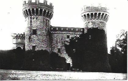 POSTAL A1878: Vista posterior del Castell de Perelada