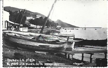 POSTAL A1881: Playa de Roses