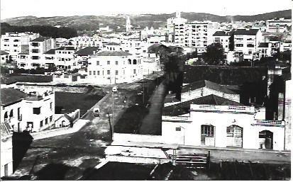 POSTAL A1907: Vista parcial de pueblo