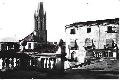 POSTAL A1911: Alto de la Catedral de Girona