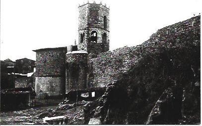 POSTAL A1912: Campanario de Girona