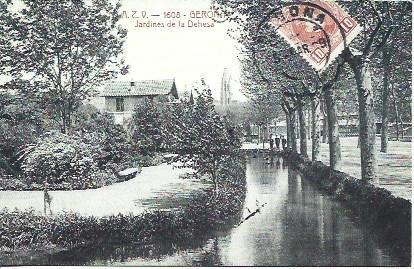 POSTAL A1814: Jardines de la Dehesa de Girona