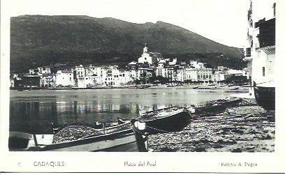 POSTAL A1796: Cadaques, Platja del Poal