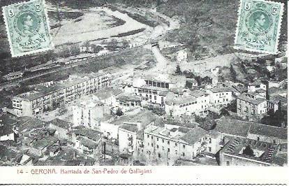 POSTAL A1807: Sant Pere de Galligans en Girona