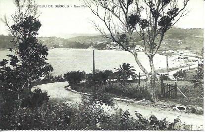 POSTAL A1856: San Pol en Sant Feliu de Guixols