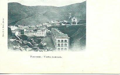 POSTAL A1849: Vista parcial de Portbou