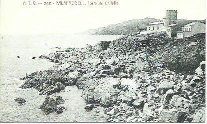 POSTAL A1847: Torre de Calella de Palafrugell