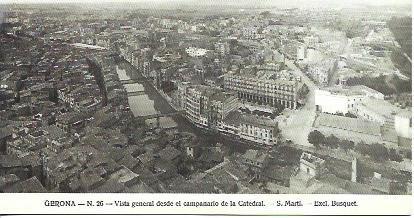 POSTAL A1835: Vista de Girona desde el campanario de la catedral
