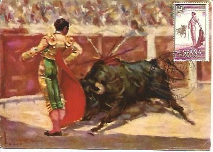 POSTAL A1989: Trajes de España. Garrochista, Andalucia