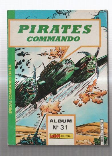 Mon Journal ALBUM numero 31: Pirates Commando: contiene numeros 118 al 120