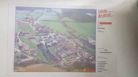 Lamina num 172 Girona des del cel: Sant Mori (Comarca Alt Empordà - Girona)