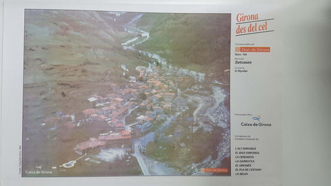 Lamina num 184 Girona des del cel: Municipi Setcases (Comarca El Ripollès - Girona)