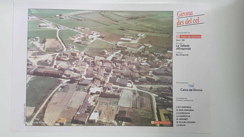 Lamina num 188 Girona des del cel: Municipi La Tallada d'Empordà (Comarca Baix Empordà - Girona)
