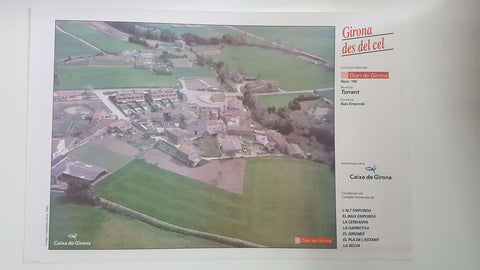 Lamina num 190 Girona des del cel: Municipi Torrent (Comarca Baix Empordà - Girona)