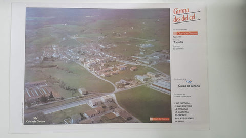 Lamina num 193 Girona des del cel: Municipi Tortellà (Comarca La Garrotxa - Girona)