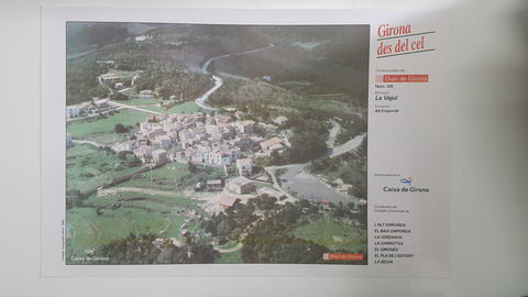 Lamina num 200 Girona des del cel: Municipi La Vajol (Comarca Alt Empordà - Girona)