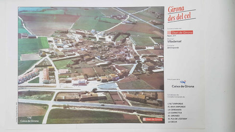 Lamina num 211 Girona des del cel: Municipi Viladamat (Comarca Alt Empordà - Girona)