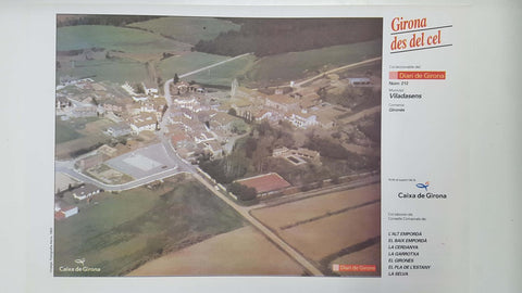 Lamina num 212 Girona des del cel: Municipi Viladasens (Comarca Gironès - Girona)