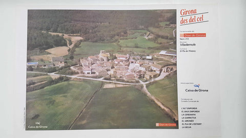 Lamina num 213 Girona des del cel: Municipi Vilademuls (Comarca El Pla de l'Estany - Girona)
