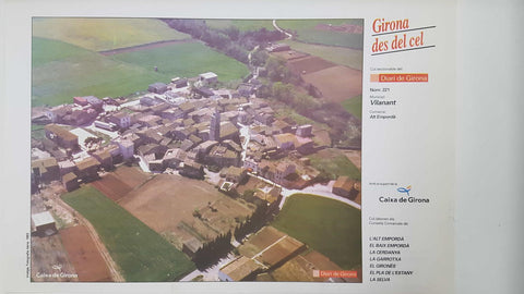 Lamina num 221 Girona des del cel: Municipi Vilanant (Comarca Alt Empordà - Girona)