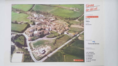 Lamina num 223 Girona des del cel: Municipi Vilaür (Comarca Alt Empordà - Girona)
