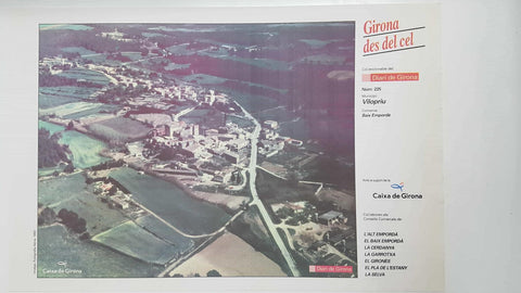 Lamina num 225 Girona des del cel: Municipi Vilopriu (Comarca Baix Empordà - Girona)