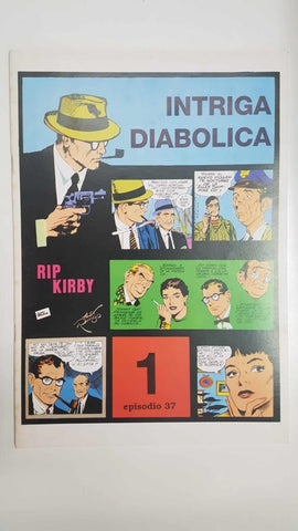 Rip Kirby 1/episodio 037 - Intriga diabolica. Tiras diarias del 22/10/1956 al 16/2/1956