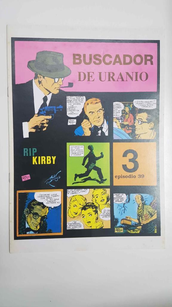 Rip Kirby 3/episodio 039 - Buscador de Uranio. Tiras diarias del 27/5/1957 al 10/8/1957
