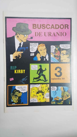Rip Kirby 3/episodio 039 - Buscador de Uranio. Tiras diarias del 27/5/1957 al 10/8/1957