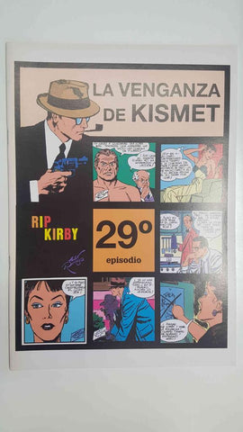 Rip Kirby episodio 029 - La venganza de Kismet. Tiras diarias del 27/12/1954 al 9/4/1955