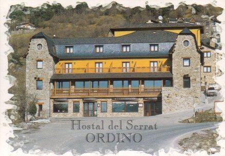 POSTAL PV01128: Hostal del Serray en Ordino, Andorra