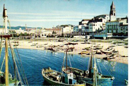 POSTAL PV01123: Palamos barcos y playa
