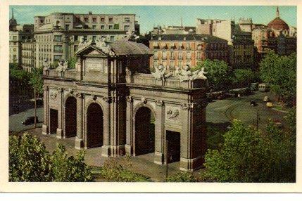 POSTAL PV01096: Puerta de Alcala