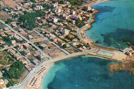 POSTAL PV01108: Vista aerea de C'an Pastilla, Mallorca