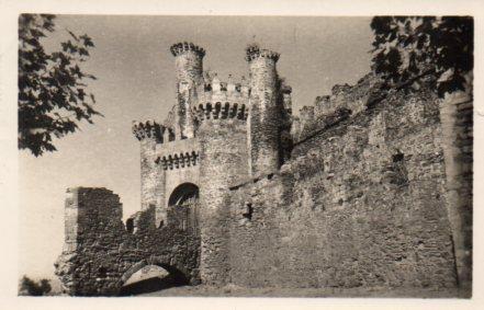 POSTAL PV01208: Castillo de los Templarios en Pontferrada