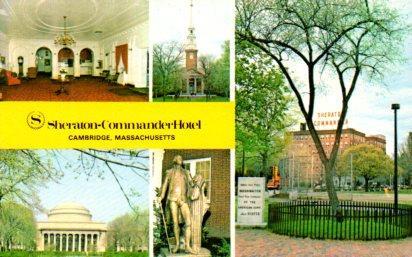 POSTAL PV01164: Sheraton Commander Hotel en Cambridge Masachusetts