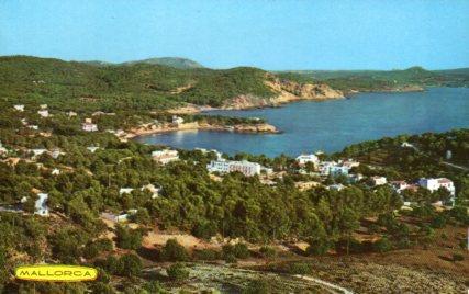 POSTAL PV01172: Vista general de Paguera en Mallorca