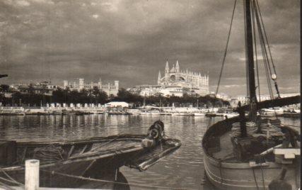 POSTAL PV01174: Vista desde el muelle de Pescadores de Palma de Mallorca