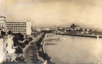 POSTAL PV01177: Paseo Maritimo y catedral de Palma de Mallorca