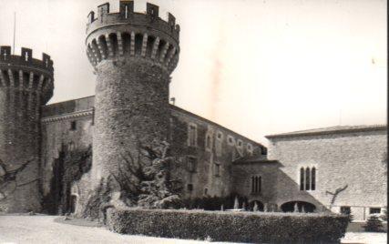 POSTAL PV01176: Fachada norte y este del Palacio de Perelada