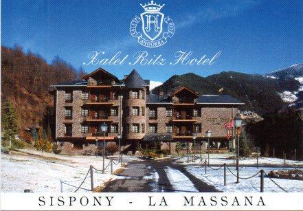POSTAL PV00999: Xalet Ritz Hoel en Sispony, La Massana