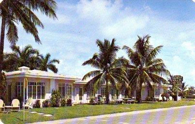 POSTAL PV01006: Jack Frost Villas en Miami Beach, Florid