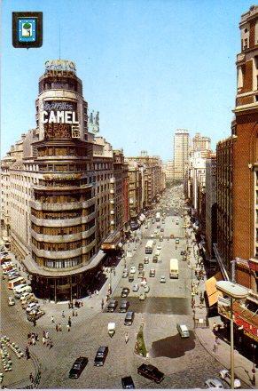 POSTAL PV00954: Avenida Jose Antonio en Madrid