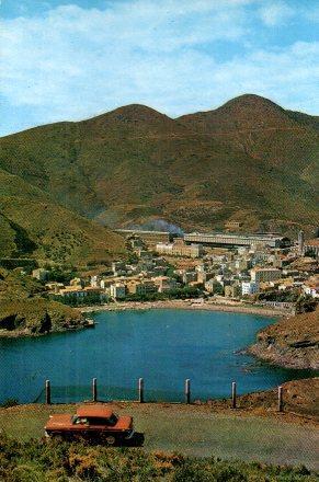 POSTAL PV00967: Vista de Portbou desde la carretera