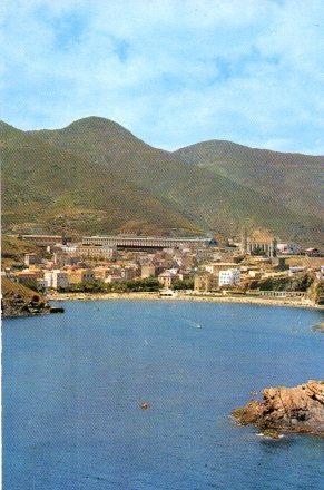 POSTAL PV00968: Vista del pueblo de Portbou