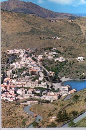POSTAL PV00973: Portbou pueblo y carretera acceso